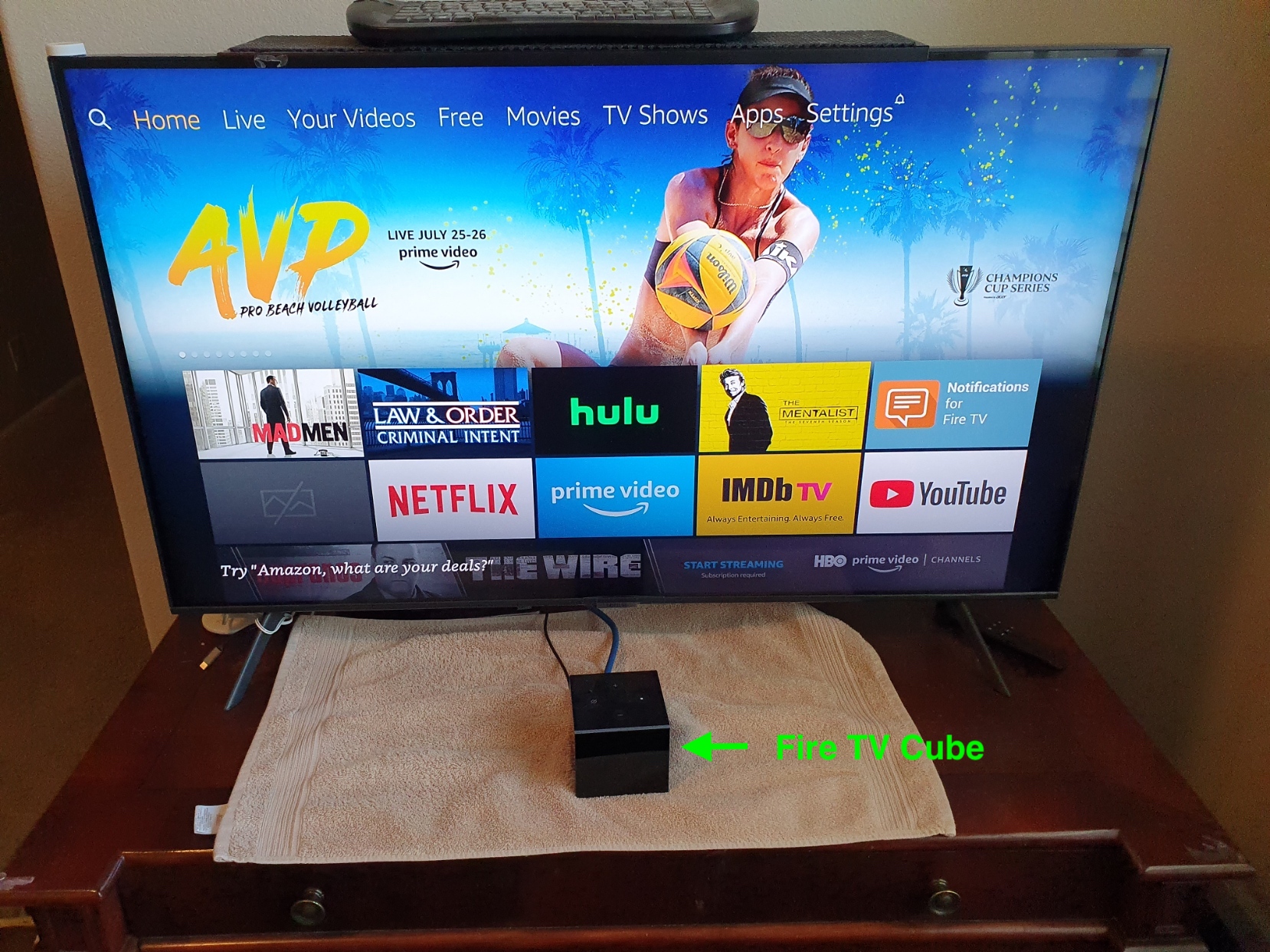 How to update the  Fire TV Stick and Fire TV Cube